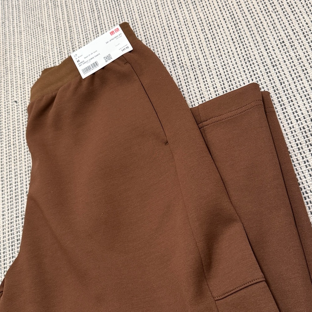 Uniqlo Women Dry Sweat Curve Pants - Picture 2 of 4